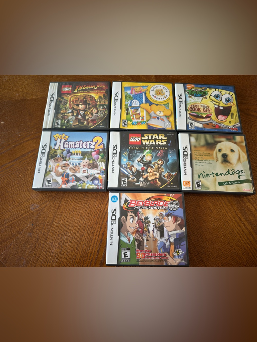 Nintendo DS Game Bundle - 7 Games - LEGO Star Wars, Nintendogs & More!